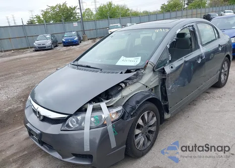 2009 Honda Civic Ex from USA, damaged, VIN 19XFA16879E004447